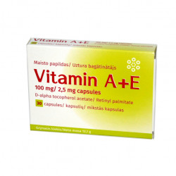 Vitamin A+E capsules N30